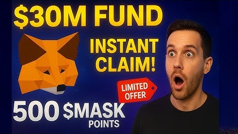 MetaMask Airdrop 2025 | $30 Million Reward Pool | Get 500 $MASK Points Fast!