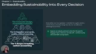 From Supply Chain to Sustainability: Engineering Impact Beyond the Lab