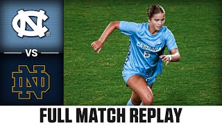 North Carolina vs. Notre Dame Full Match Replay | 2025 ACC Women's Soccer