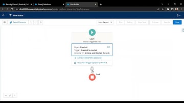 How to create child record by using salesforce flow | Focusonsfdc