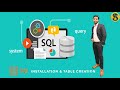 MS SQL Server Installation and Table Creation