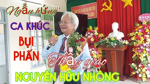 BÀI PHÁT BIỂU CẢM ĐỘNG (touching teacher speech) |Thầy Nhông | TR. LÊ TRUNG KIÊN, PY | THẦY TÂN TD