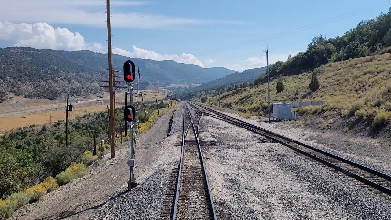 Riding the eastbound California Zephyr from Gilluly to Soldier Summit, UT