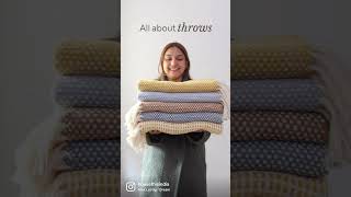 We can’t shut up about our newest range of throws! #throwblanket #throws #trending