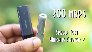 Speed Test - Samsung Duo Plus vs SanDisk Dual Drive Luxe | Which is the fastest Flash Drive?