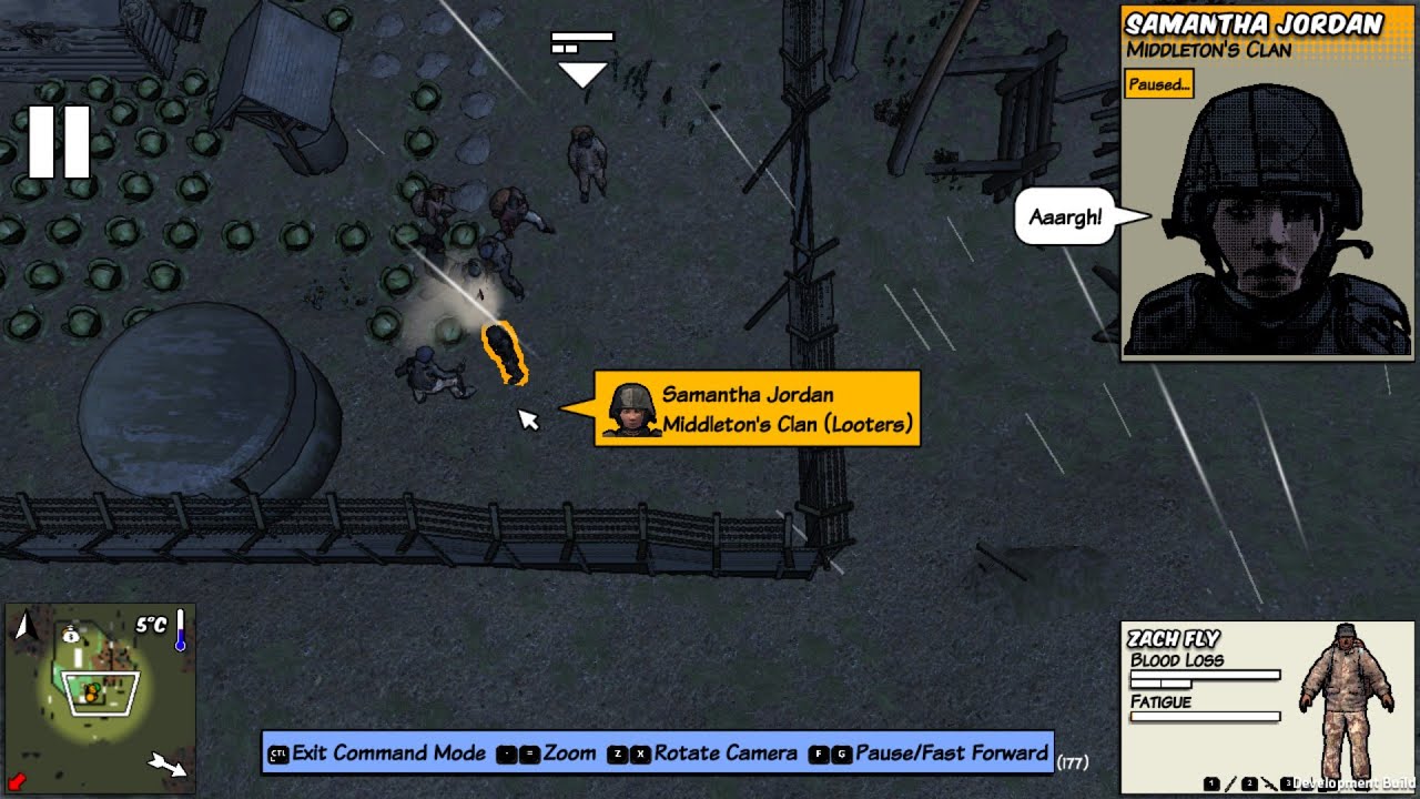 How to start a war... In survivalist: invisible strain