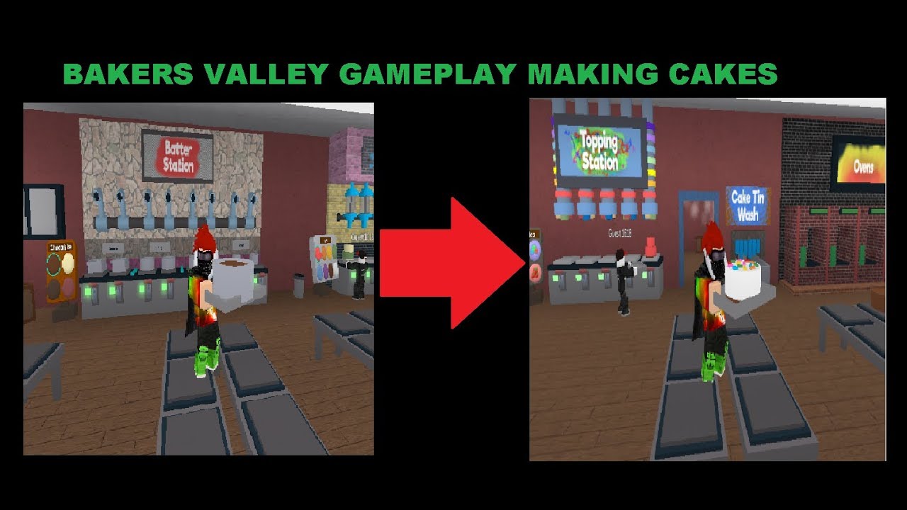 Roblox Bakers Valley Gameplay MAKING CAKES YouTube Maxresdefault 