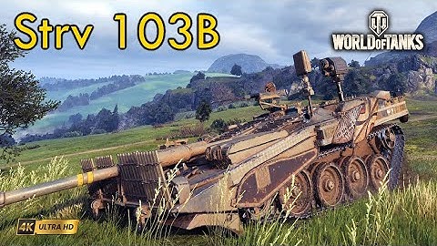 Strv 103B, 11.6K DMG, 7 Kills, Master Class, High Caliber, Sniper, Westfield - World of Tanks