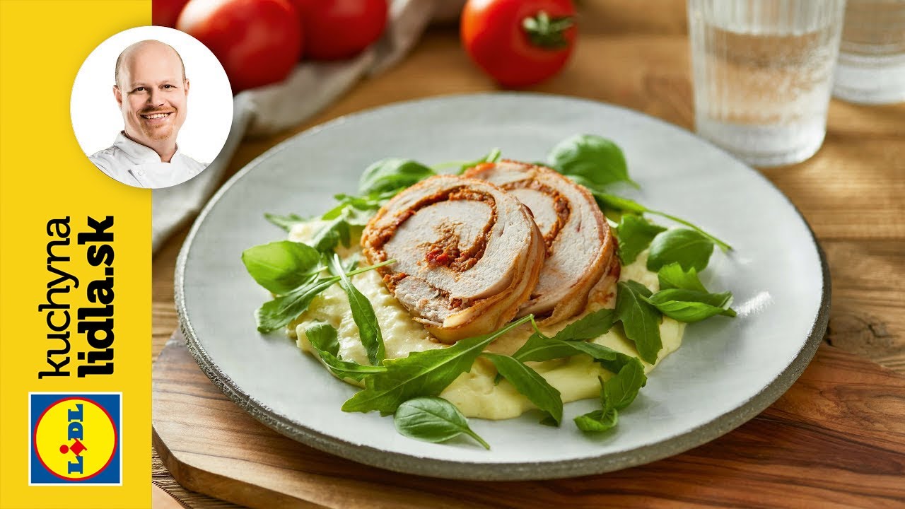 Roláda z morčacích pŕs so sušenými paradajkami a slaninou | Roman Paulus | Kuchyňa Lidla