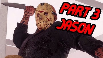 Part 3 Jason - All Kills in Friday the 13th: The Game (Unreleased Kills, Challenge Kills & More!)