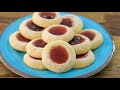 Thumbprint Cookies | Jam Cookies Recipe