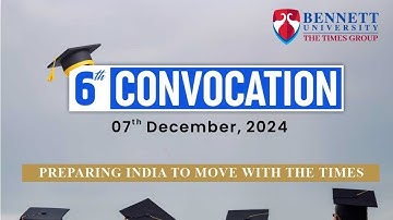 Bennett University 6th Convocation 2024 | Times Now Navbharat