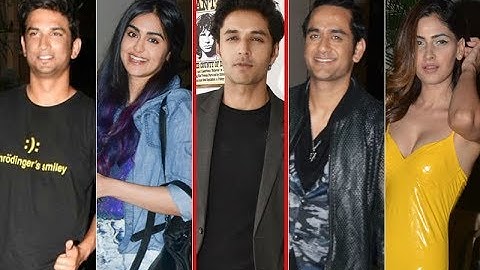 Sushant Singh Rajput, Vikas Gupta And Other Celebs At Siddharth Gupta