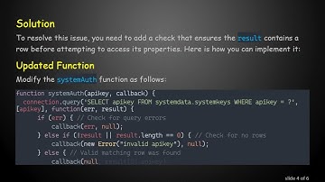 How to Fix the TypeError: Cannot read property 