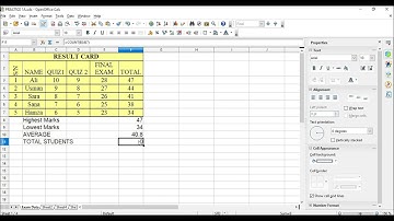 2  OPEN OFFICE CALC FORMULAS a Part 2