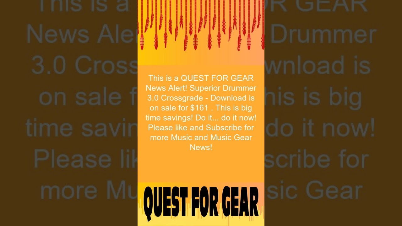 Superior Drummer 3 Crossgrade ONLY $161 CAD at Long & McQuade! (Huge Toontrack Deal)