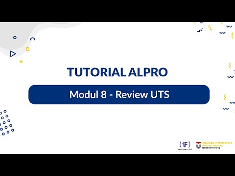 TUTORIAL ALPRO: Modul 8 - Review UTS