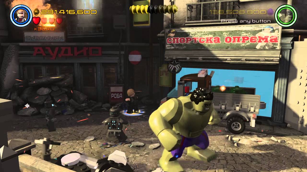 Lego Marvel Avengers