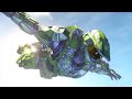 Halo Infinite - Master Chief Jumps From The Highest Point