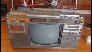 TV CASSETTE RADIO, Panasonic TR - 1200S