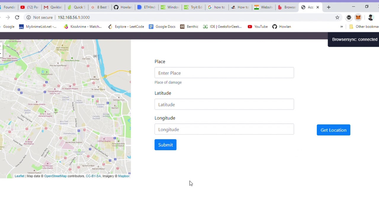 Safe Roads ETH India Online 2020 Project
