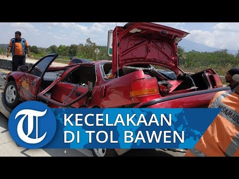 Kecelakaan di Tol Bawen-Salatiga, 3 Warga Mranggen Polokerto Sukoharjo Tewas Diduga Sopir Mengantuk