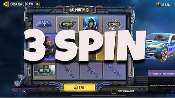 *NEW* DUSK OWL DRAW | 3 SPIN | LEGENDARY LOCUS ELECTRON | NEW OPERATOR SILVER | CODM | SEASON 11