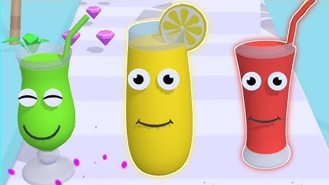 Juice Run Gameplay #10 All Levels Android IOS