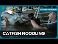 Catfish noodling  chasing monsters  nature  adventure documentary