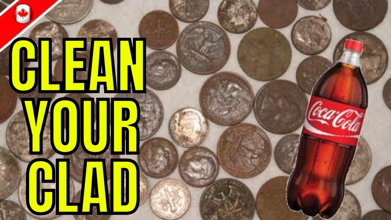 How To Clean Clad  Coke Coin Cleaning