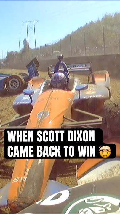 A remarkable fight back to stay in contention 🤯 #indycar #racing #scottdixon #portlandgp