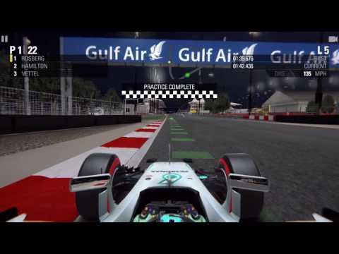 F1 2016 (by The Codemasters) iOS Gameplay - Season Mode - 2016 FORMULA 1 GULF AIR BAHRAIN GRAND PRIX