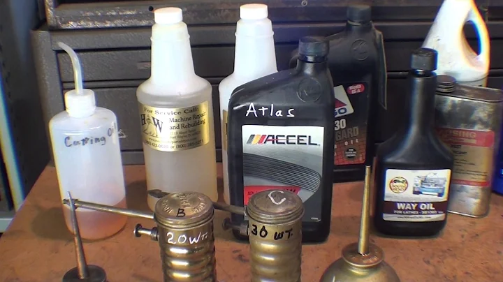 Tips #341 TYPES OF OILS FOR SOUTH BEND LATHES tubalcain