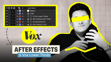 Edit Like Vox: 5 Best Lower Thirds (After Effects Masterclass)
