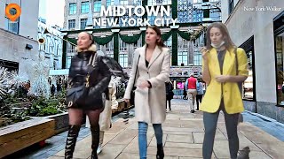Midtown Manhattan Walk - New York City [4K]