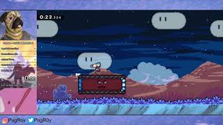 Freezeflame Isle A-Side in 0:33.677 - Celeste Modded Map Quickie Mountain 2