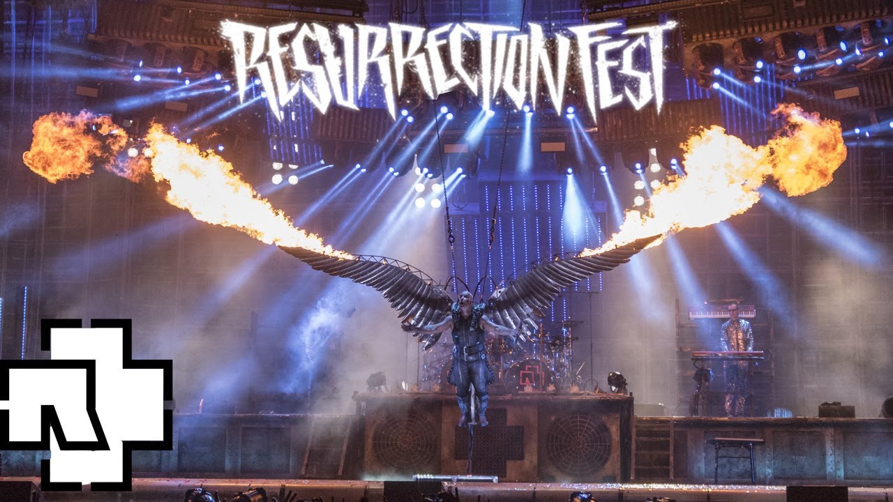 RAMMSTEIN EN RESURRECTION FEST 2017 - VIERNES - YouTube
