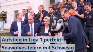 Schwesig gratuliert Rostock Seawolves nach Aufstieg in 1. Liga