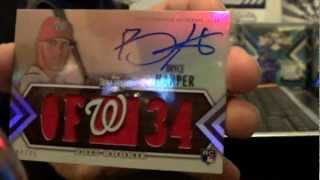 2012 Topps Triple Threads Baseball 9 Box Case Break #3 Part 1 Epic Mojo
