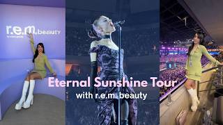 Ariana Grande Eternal Sunshine Tour with r.e.m. beauty ✨