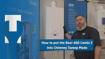 How to put the Baxi 400 Combi 2 boiler into Chimney Sweep Mode