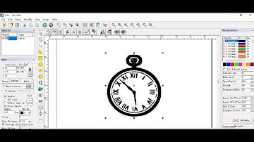 Marking on the Bronze Watch Dial with 25W EM-Smart Basic 2R