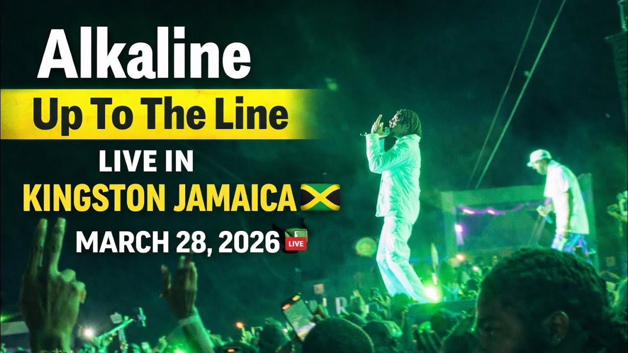 Obejrzyj Alkaline – Up To The Line LIVE in Kingston Jamaica (March 28, 2026) | w YouTube Obejrzyj Alkaline – Up To The Line LIVE in Kingston Jamaica (March 28, 2026) | w YouTube
