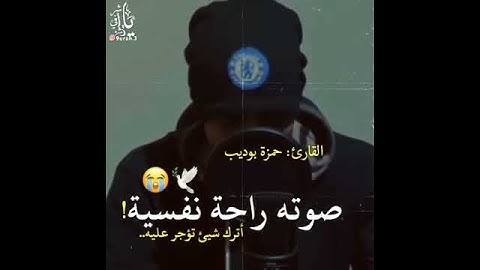 حالات واتس اب دينيه قرآن/ستوريات دينيه قرآن الكريم /مقاطع انستا قرآن/أرح قلبك تلاوه خاشعه حمزة بوديب