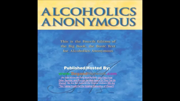 Alcoholics Anonymous Big Book Audio Read Aloud
