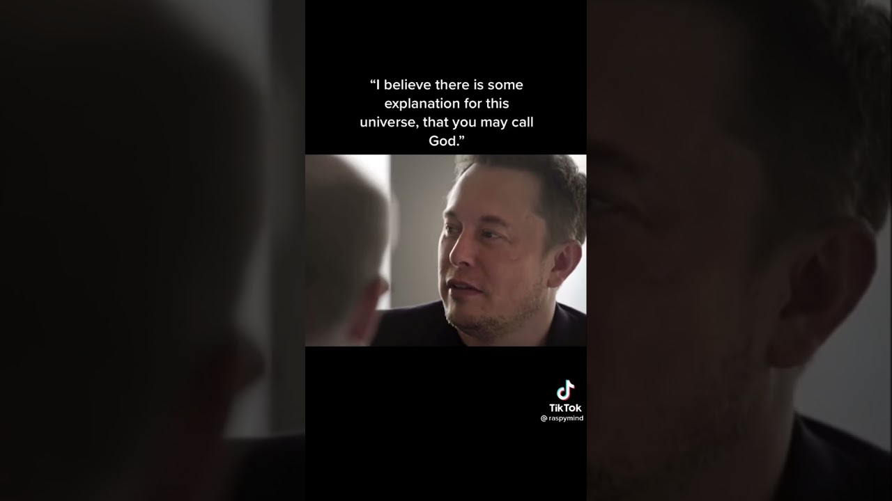 Elon Musk Believe In God - Youtube