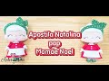 Passo a passo Mamãe Noel - Apostila Natalina