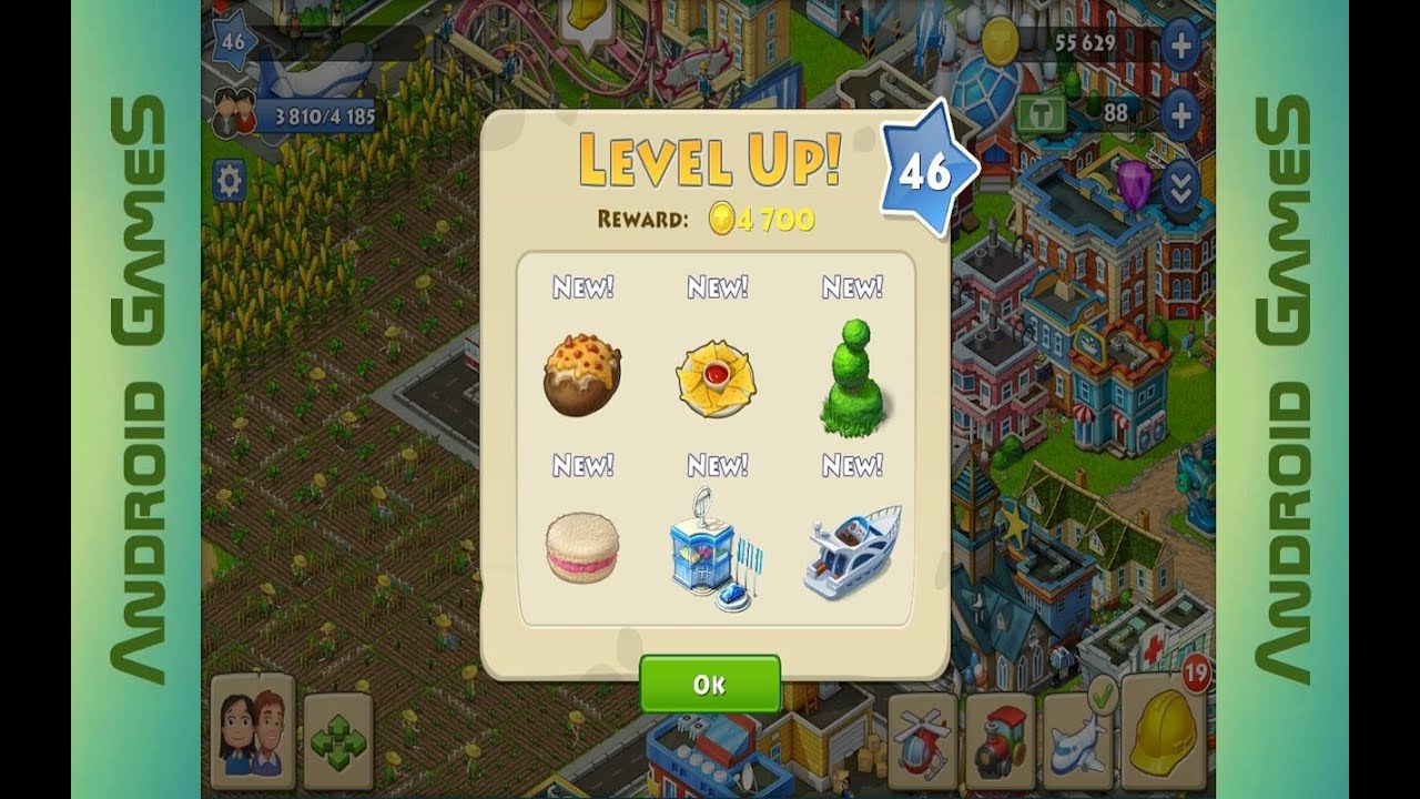 Игра township уровни