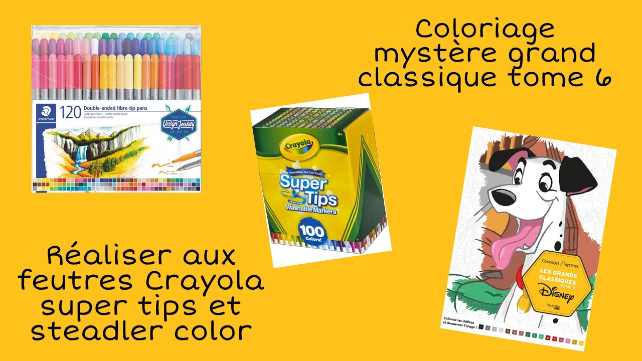 Coloriage mystère disney grand classique tome 6 (Speed Coloring) 