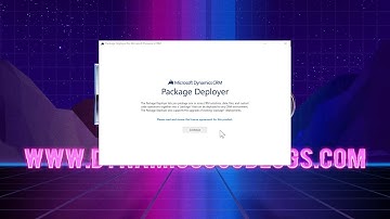 Installing Dynamics 365 Field Service Demo Data